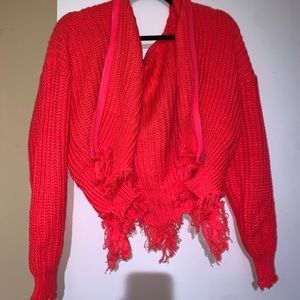 Fashion Nova Distressed Sweater